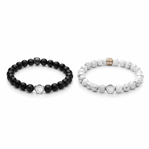 Crystal Crown Bracelet Set