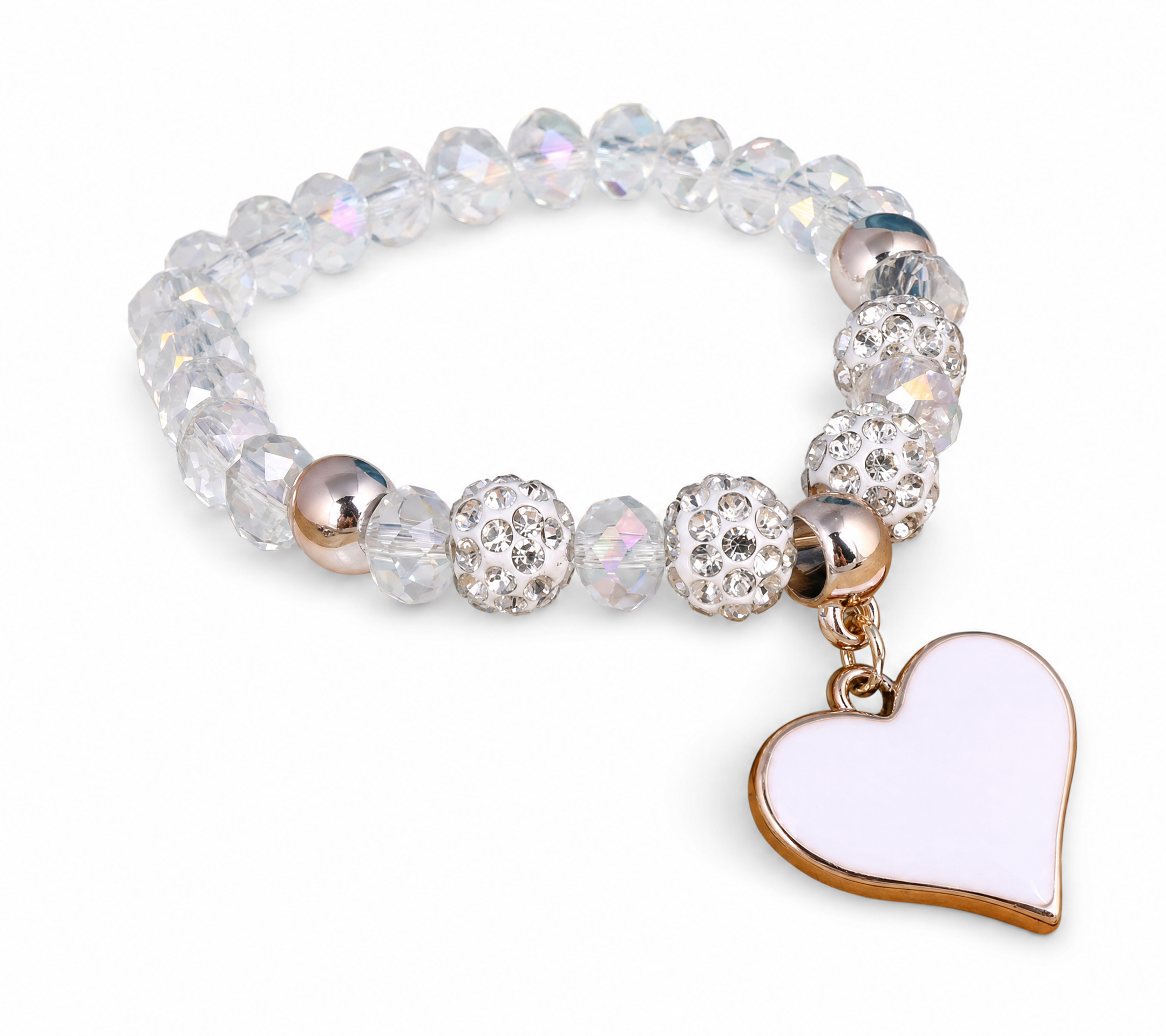 Heart Crystal Bracelet